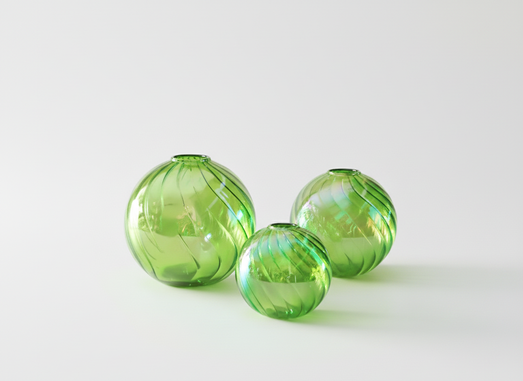 Trio de Vases en Verre "Klar"